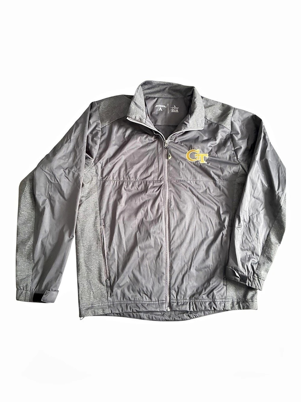 Antigua Men's Gray Lightweight Jacket